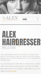 Mobile Screenshot of alexhairdressers.co.uk